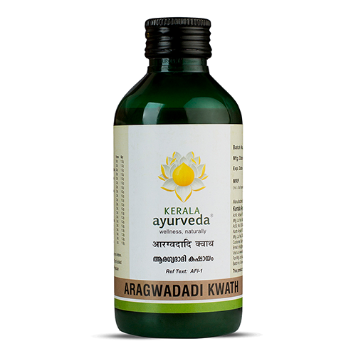 Picture of Kerala Ayurveda Aragwadadi Kwath 200 Ml