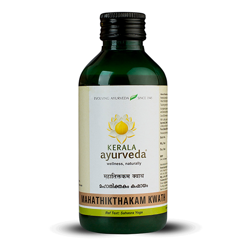 Show details for Kerala Ayurveda Mahathikthakam Kwath - 200 ML Picture of Kerala Ayurveda Mahathikthakam Kwath - 200 ML
