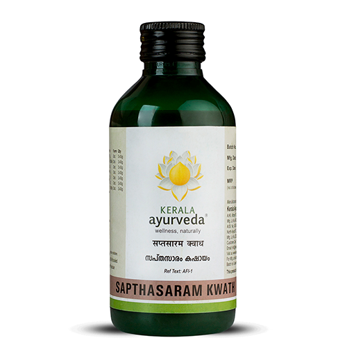 Show details for Kerala Ayurveda Sapthasaram Kwath - 200 ML Picture of Kerala Ayurveda Sapthasaram Kwath - 200 ML