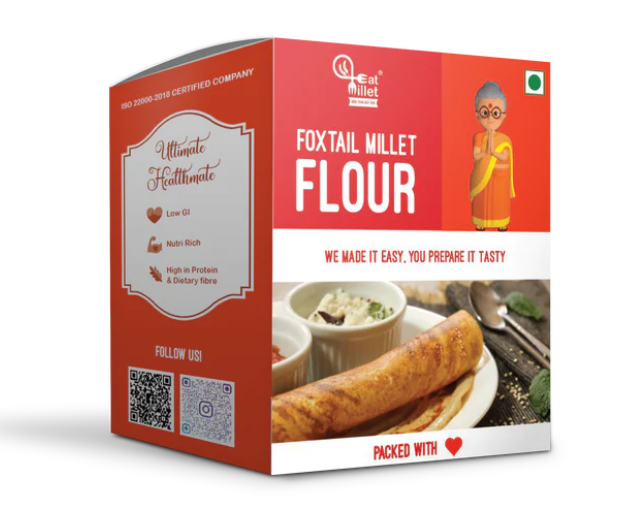 Picture of Eat Millet Foxtail Millet Flour (Buy 1Get 1 Free) - 700 gms