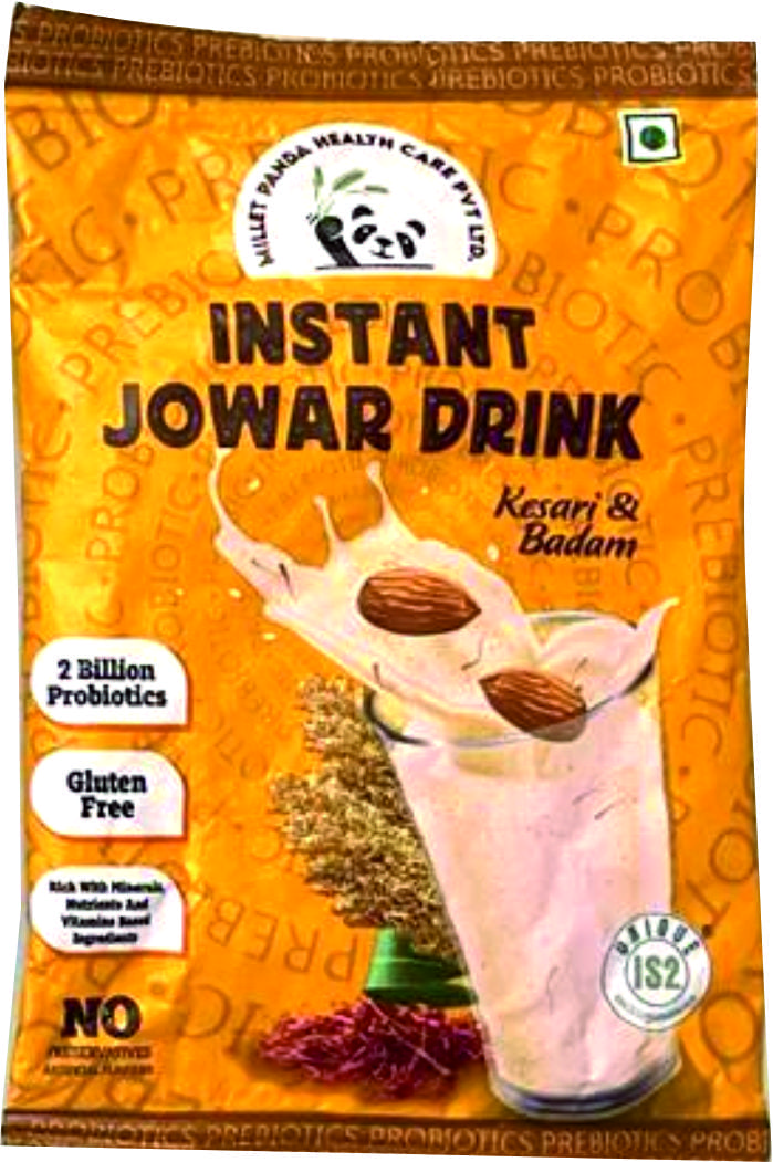 Picture of Millet Panda Instant Jowar Drink - 30 gms