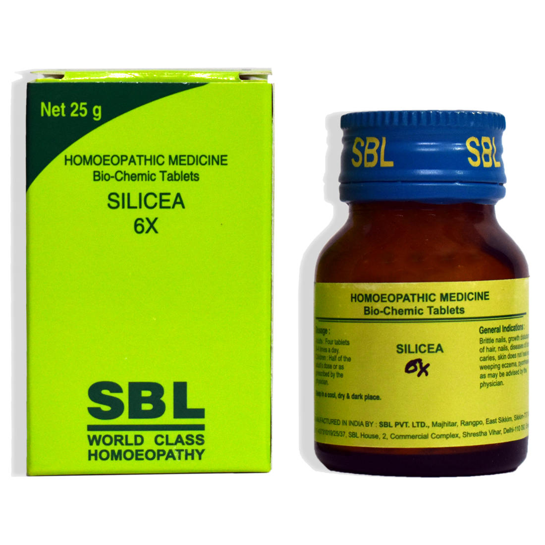 Picture of SBL Homeopathy Silicea Biochemic Tablets