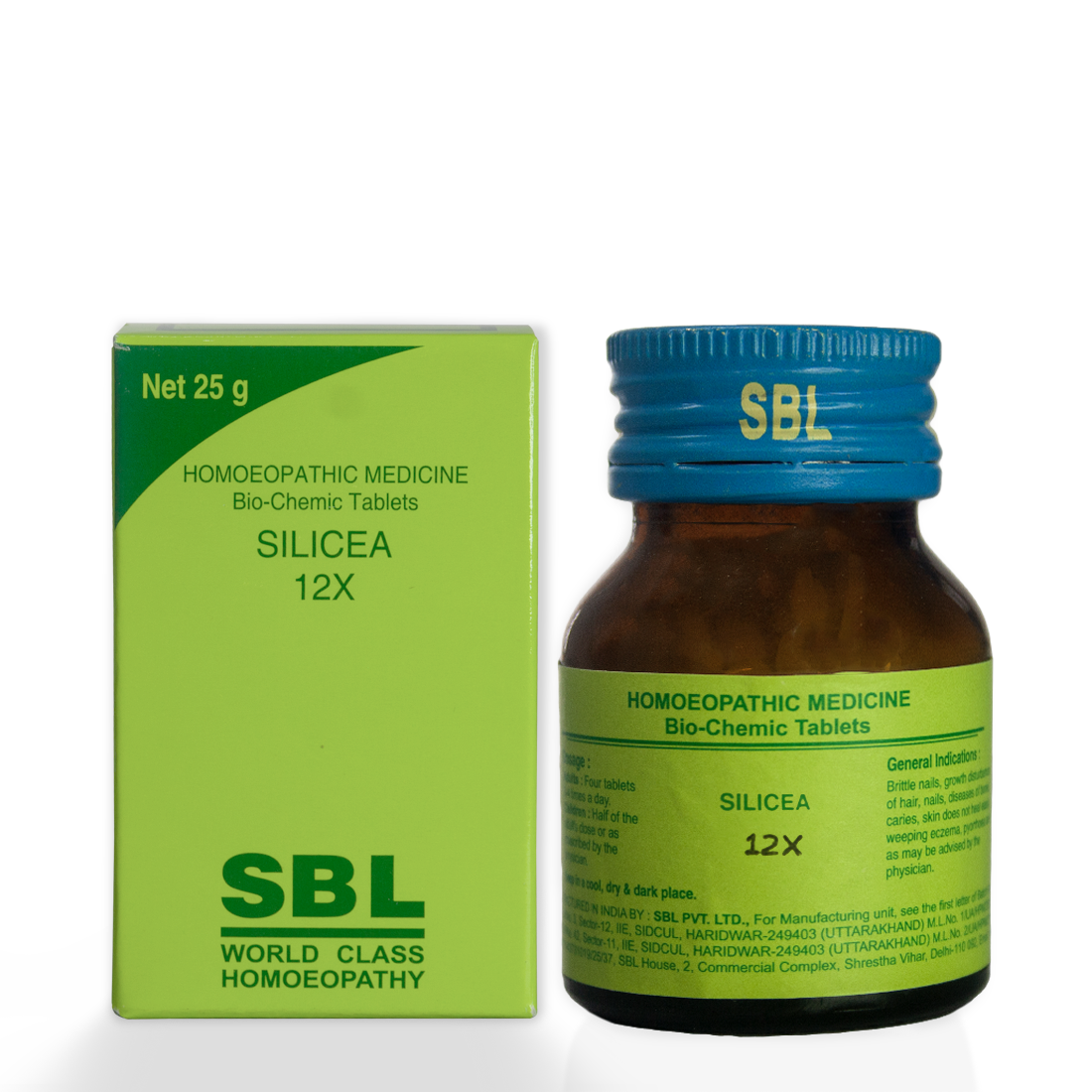 Picture of SBL Homeopathy Silicea Biochemic Tablets