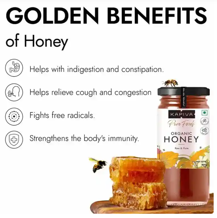 Picture of Kapiva Organic Honey - 500 grams