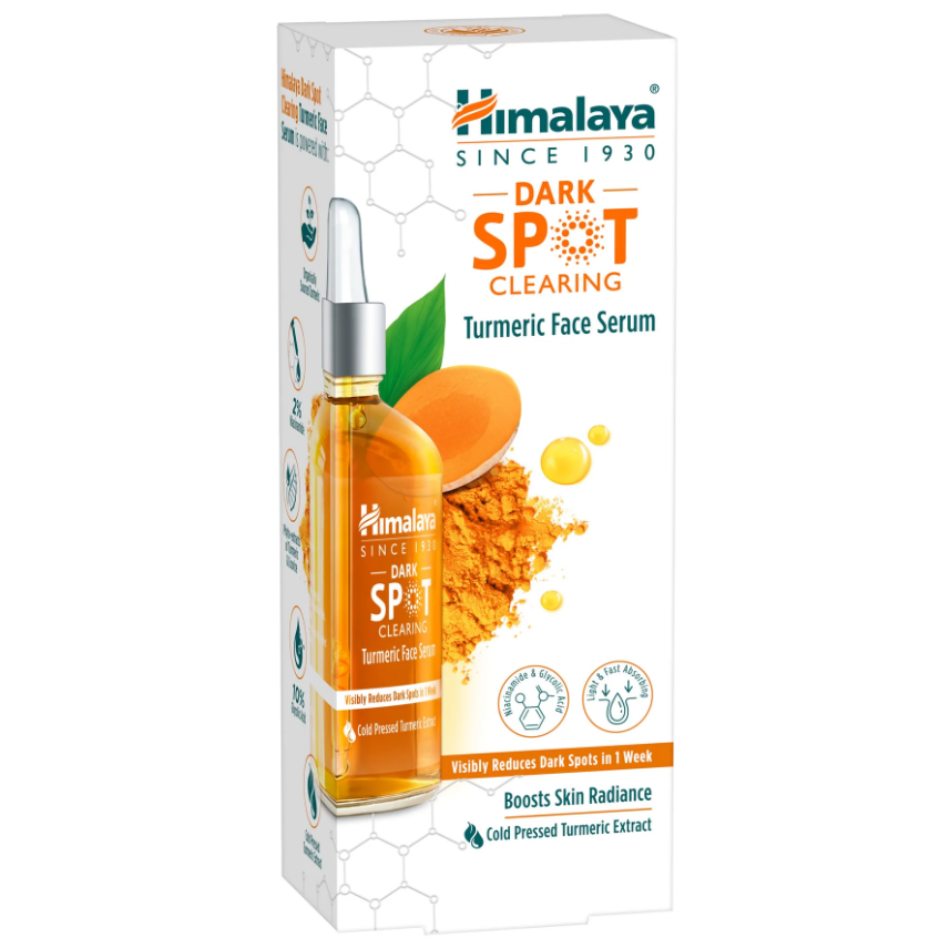 Picture of Himalaya Dark Spot Clearing Turmeric Face Serum - 30 ml