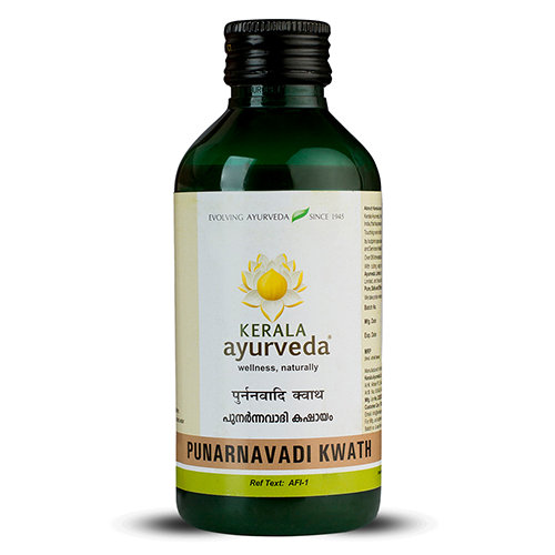 Picture of Kerala Ayurveda Punarnavadi Kwath 200 Ml