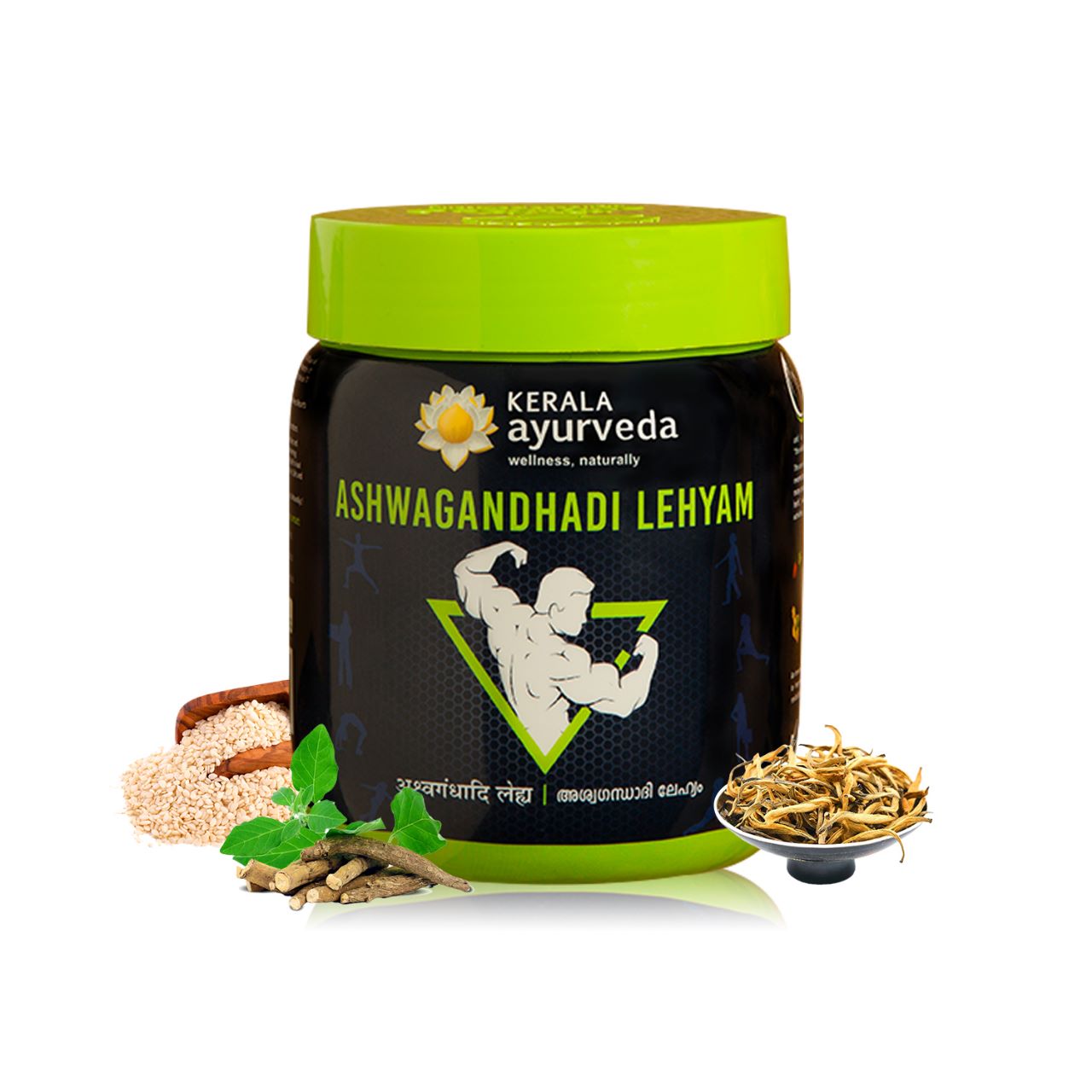 Picture of Kerala Ayurveda Ashwagandhadi Lehyam 500 Gm