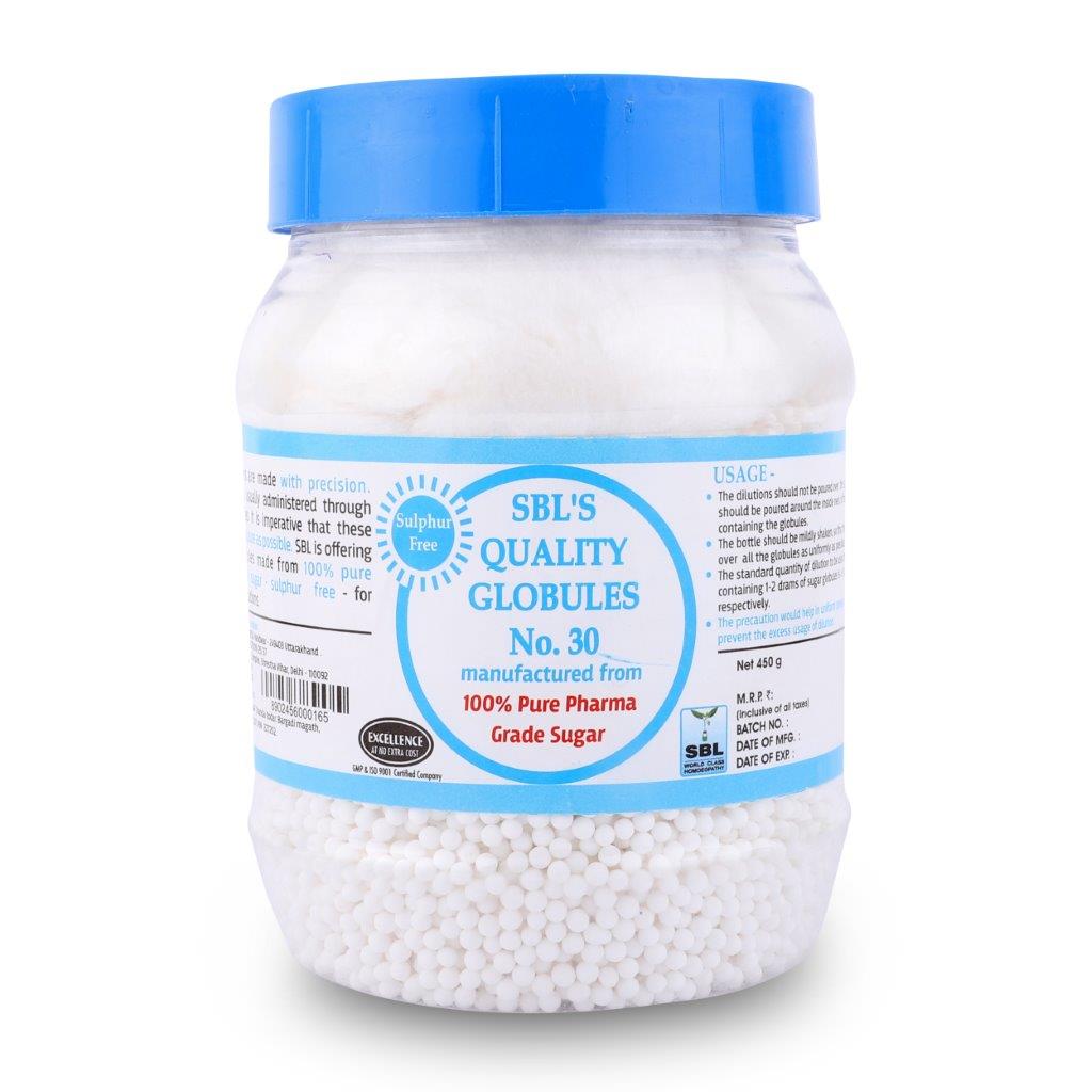 Picture of SBL Homeopathy Quality Grade Sugar Globules - 450 GM