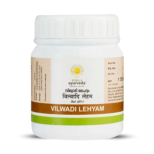 Show details for Kerala Ayurveda Vilwadi Lehyam - 100 GM Picture of Kerala Ayurveda Vilwadi Lehyam - 100 GM