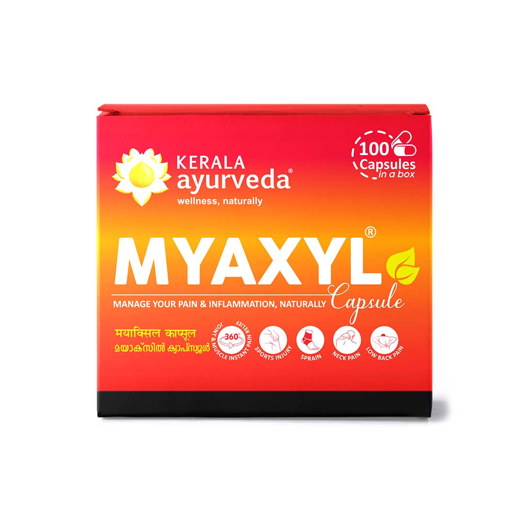 Picture of Kerala Ayurveda Myaxyl Capsules 100 Nos
