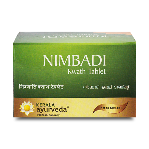 Show details for Kerala Ayurveda Nimbadi Kwath Tablet 100 Nos Picture of Kerala Ayurveda Nimbadi Kwath Tablet 100 Nos