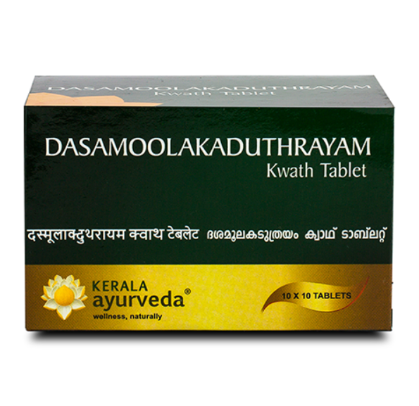 Show details for Kerala Ayurveda Dasamoola - kaduthrayam Kwath Tablet 100 Nos Picture of Kerala Ayurveda Dasamoola - kaduthrayam Kwath Tablet 100 Nos