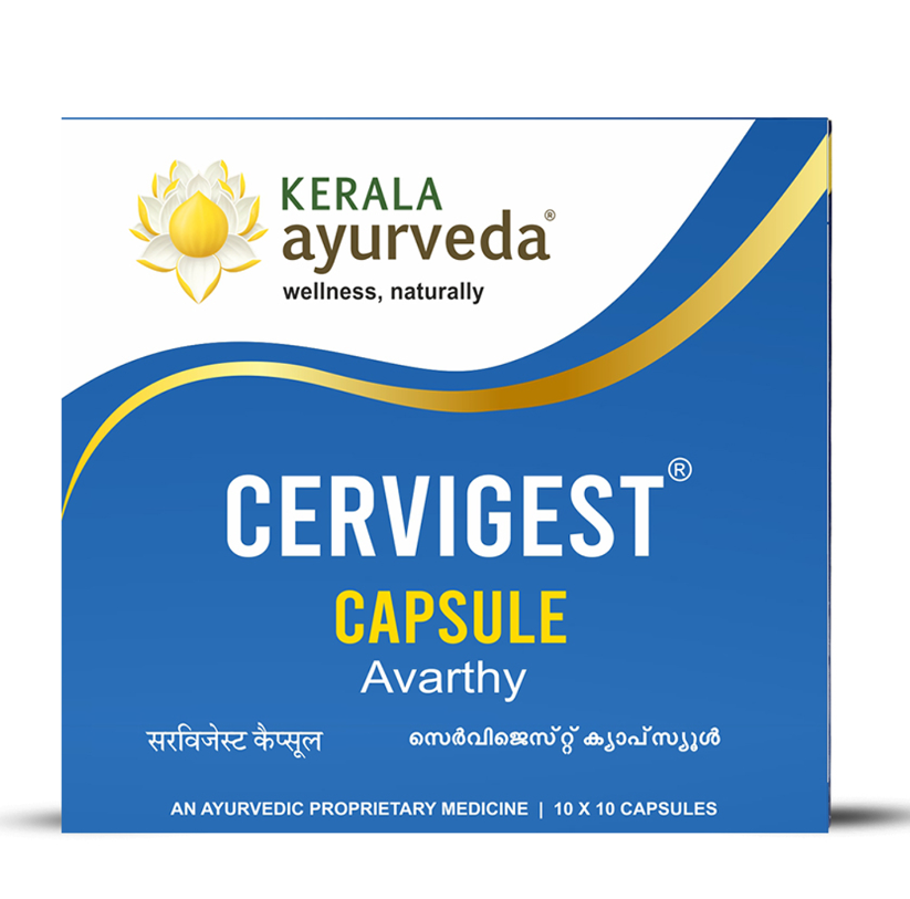 Picture of Kerala Ayurveda Cervigest Capsule 100 Nos