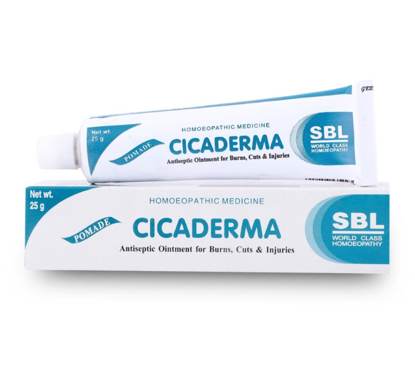 Show details for SBL Homeopathy Cicaderma Ointment - 25 GM Picture of SBL Homeopathy Cicaderma Ointment - 25 GM