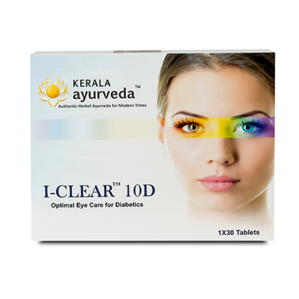 Picture of Kerala Ayurveda I-Clear 10D 30 Nos