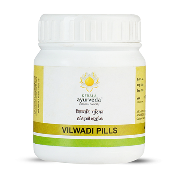 Show details for Kerala Ayurveda Vilwadi Pills 50 Nos Picture of Kerala Ayurveda Vilwadi Pills 50 Nos