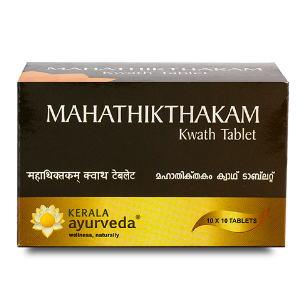 Picture of Kerala Ayurveda Mahathikthakam Kwath Tablet 100 Nos