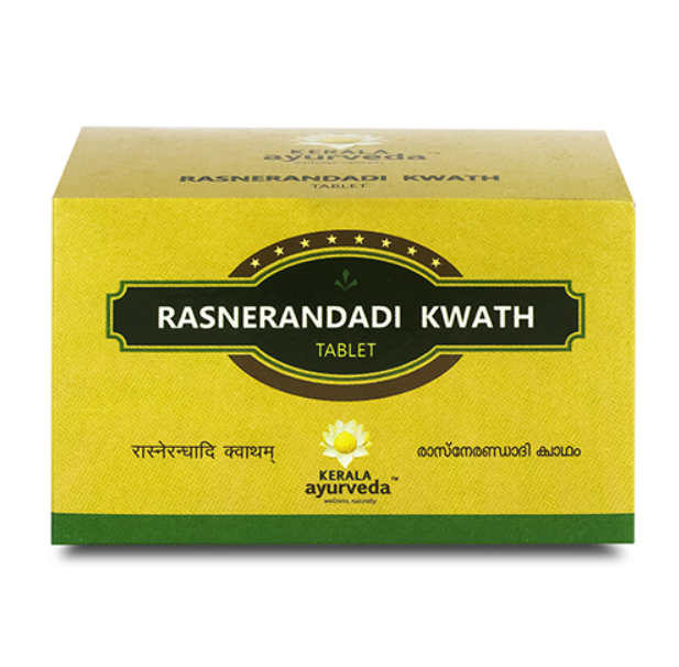 Show details for Kerala Ayurveda Rasnerandadi Kwath Tablet 100 Nos Picture of Kerala Ayurveda Rasnerandadi Kwath Tablet 100 Nos