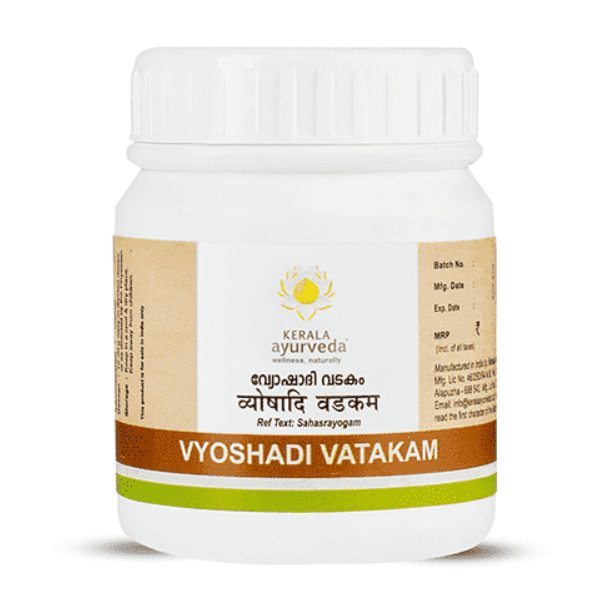 Picture of Kerala Ayurveda Vyoshadi Vatakam (Granules) 50 GM