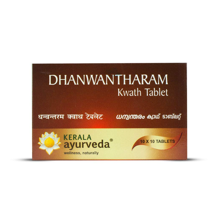 Show details for Kerala Ayurveda Dhanwantharam Kwath Tablets 100 Nos Picture of Kerala Ayurveda Dhanwantharam Kwath Tablets 100 Nos