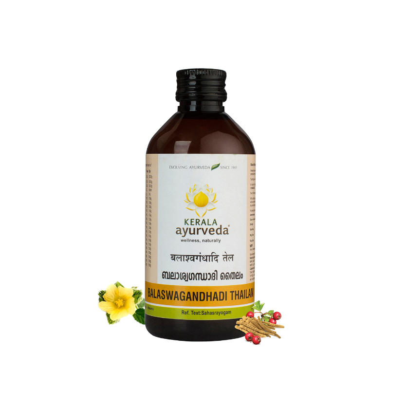 Show details for Kerala Ayurveda Balaswagandhadi Thailam (Oil) - 200 ML Picture of Kerala Ayurveda Balaswagandhadi Thailam (Oil) - 200 ML