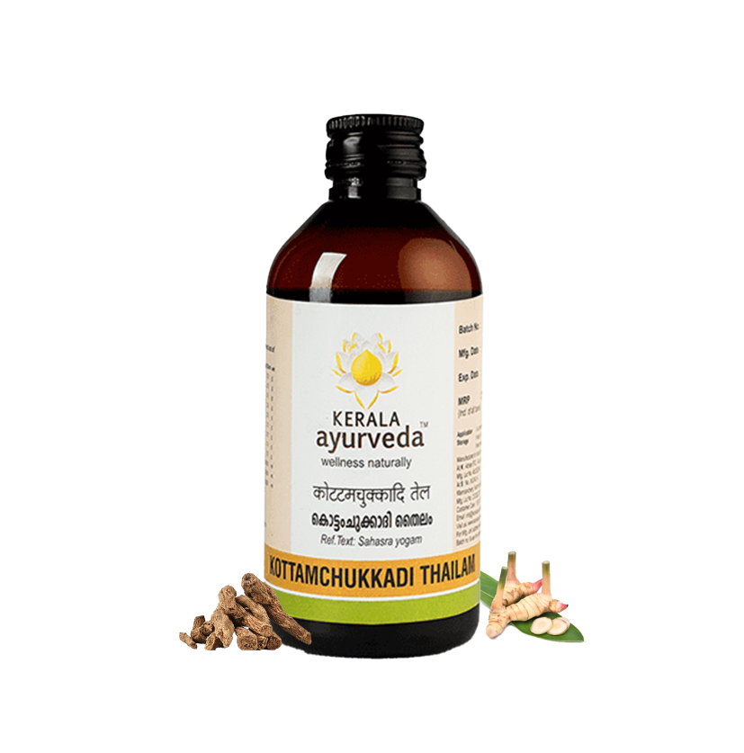 Picture of Kerala Ayurveda Kottamchukkadi Thailam (Oil) 200 ML