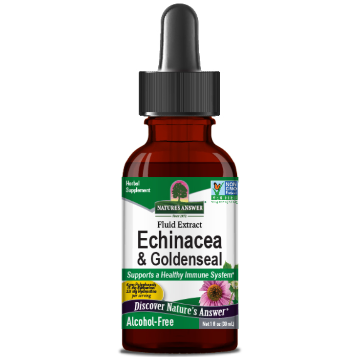 Show details for Nature's Answer Echinacea-Goldenseal 1 FL Oz - 30 ml Picture of Nature's Answer Echinacea-Goldenseal 1 FL Oz - 30 ml