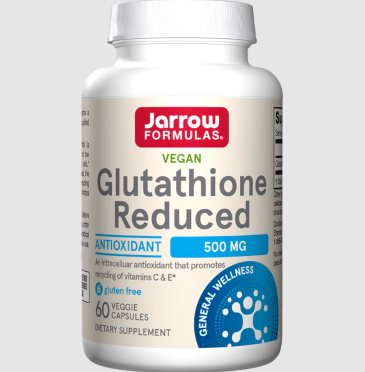 Show details for Jarrow Glutathione Reduced 500 mg - 120 Capsules  Picture of Jarrow Glutathione Reduced 500 mg - 120 Capsules