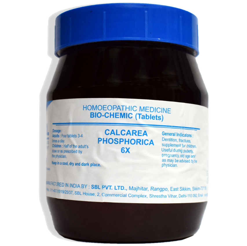 Picture of SBL Homeopathy Calcarea Phosphorica Biochemic Tablets