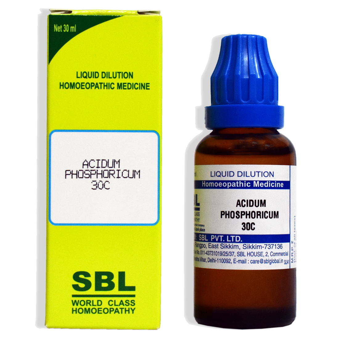 Picture of SBL Homeopathy Acidum Phosphoricum Dilution - 30 ml