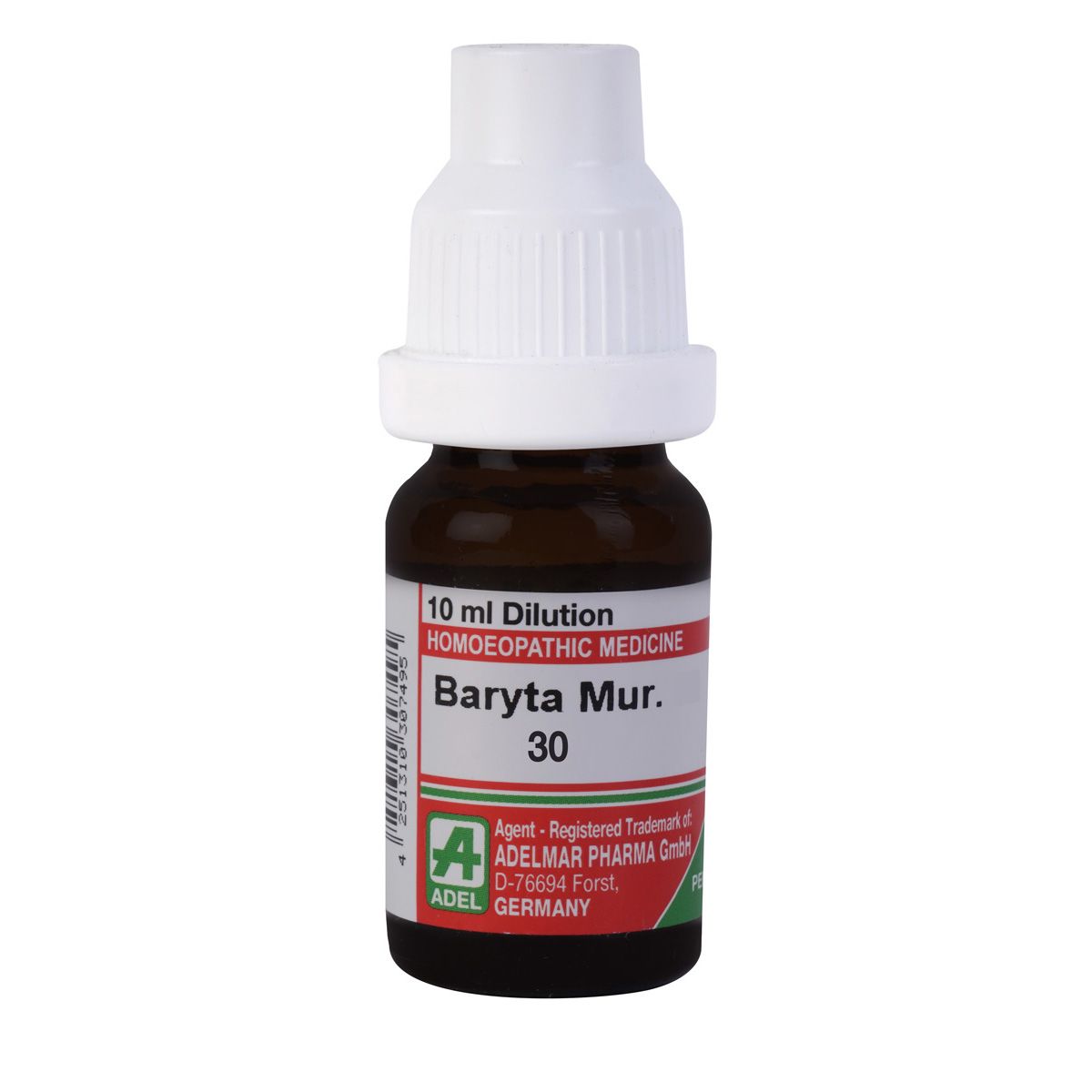 Show details for ADEL Baryta Mur Dilution - 10 ml Picture of ADEL Baryta Mur Dilution - 10 ml