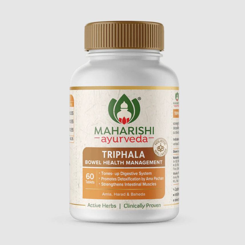 Show details for Maharishi Ayurveda Triphala - 60 Tabs Picture of Maharishi Ayurveda Triphala - 60 Tabs