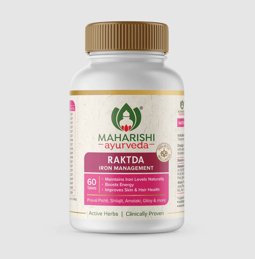 Show details for Maharishi Ayurveda Raktda Iron Management - 60 Tablets  Picture of Maharishi Ayurveda Raktda Iron Management - 60 Tablets