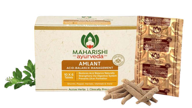 Picture of Maharishi Ayurveda Amlant Acid Balance Management -  60 Tablets