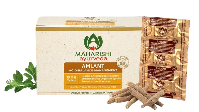 Show details for Maharishi Ayurveda Amlant Acid Balance Management -  60 Tablets  Picture of Maharishi Ayurveda Amlant Acid Balance Management -  60 Tablets