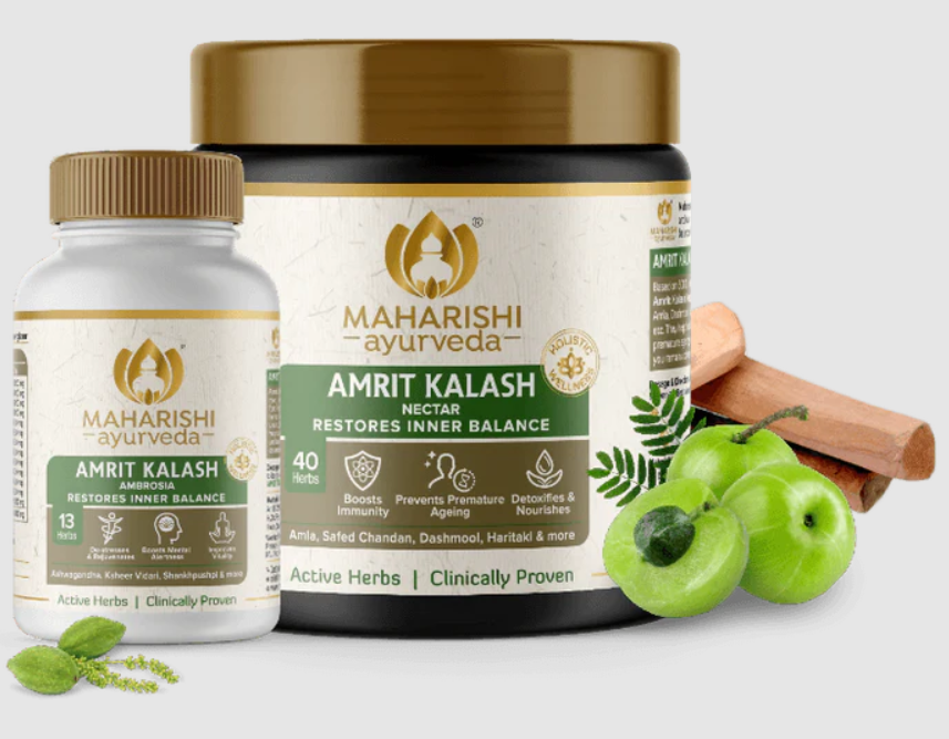 Picture of Maharishi Ayurveda Amrit Kalash Dual Pack - 60 Tablets+600gm Paste