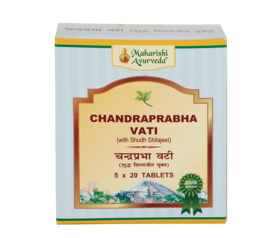 Picture of Maharishi Ayurveda Chandraprabha Vati - 100 Tablets