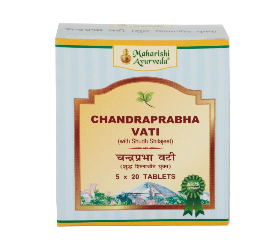 Show details for Maharishi Ayurveda Chandra Prabha Vati - 100 Tabs Picture of Maharishi Ayurveda Chandra Prabha Vati - 100 Tabs