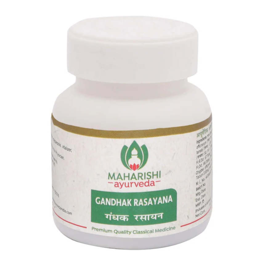 Show details for Maharishi Ayurveda Gandhak Rasayan - 40 Tablets Picture of Maharishi Ayurveda Gandhak Rasayan - 40 Tablets