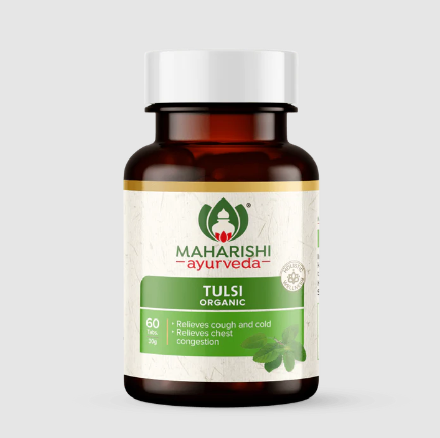 Show details for Maharishi Ayurveda Organic Tulsi - 60 Tablets Picture of Maharishi Ayurveda Organic Tulsi - 60 Tablets