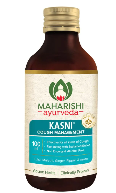 Show details for Maharishi Ayurveda Kasni Cough Syrup - 100 ML - Pack of 3 Picture of Maharishi Ayurveda Kasni Cough Syrup - 100 ML - Pack of 3