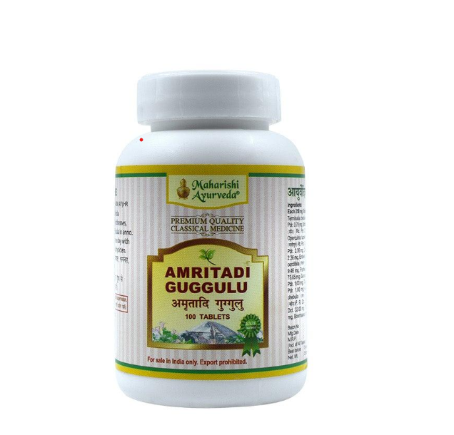 Show details for Maharishi Ayurveda Amritadi Guggulu - 100 Tabs Picture of Maharishi Ayurveda Amritadi Guggulu - 100 Tabs