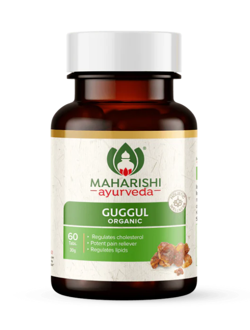 Show details for Maharishi Ayurveda Organic Guggul Tablets - 60 Tabs Picture of Maharishi Ayurveda Organic Guggul Tablets - 60 Tabs