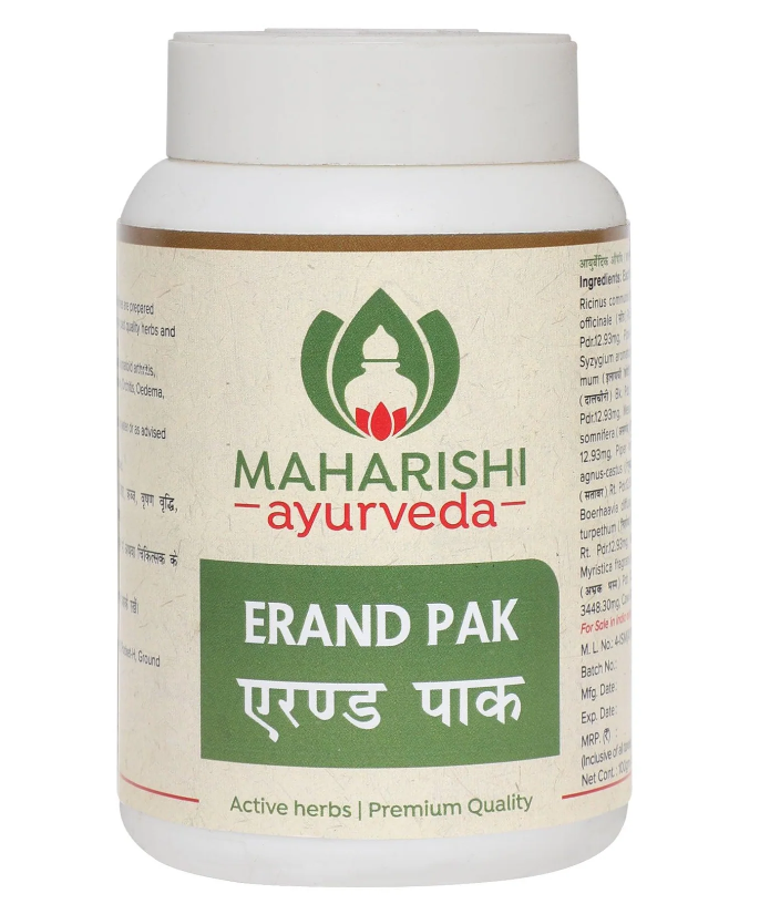 Show details for Maharishi Ayurveda Erand Pak - 100 gms Picture of Maharishi Ayurveda Erand Pak - 100 gms