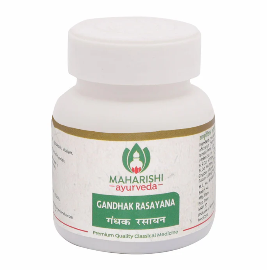 Show details for Maharishi Ayurveda Gandhak Rasayan - 40 Tablets Picture of Maharishi Ayurveda Gandhak Rasayan - 40 Tablets