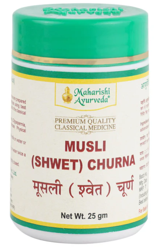 Show details for Maharishi Ayurveda Musli (Shwet) Churna - 25 GM Picture of Maharishi Ayurveda Musli (Shwet) Churna - 25 GM