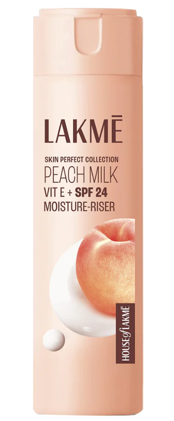 Picture of Lakme Peach Milk Moisturiser SPF 24 PA Sunscreen Lotion - 60 ML