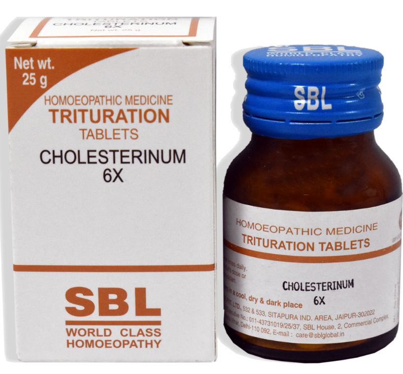 Picture of SBL Homeopathy Cholesterinum Trituration Tablet