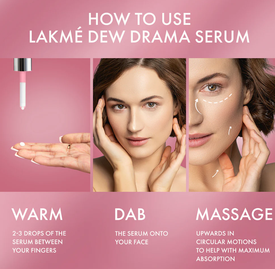 Picture of Lakme Dew Drama Serum - 15 ML