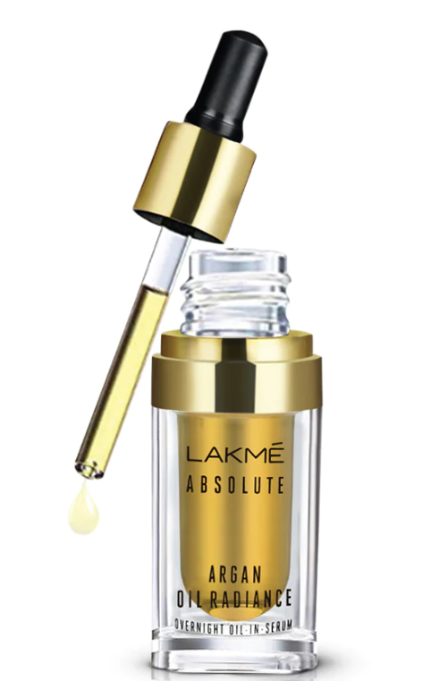 Picture of Lakme Absolute Argan Oil Radiance Overnight Oil-In-Serum - 15 ML